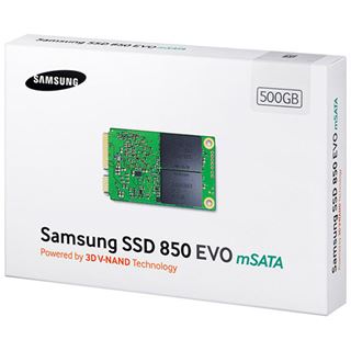 500GB Samsung 850 Evo mSATA 6Gb/s TLC Toggle (MZ-M5E500BW)