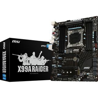 MSI X99A Raider Intel X99 So.2011-3 Quad Channel DDR4 ATX Retail