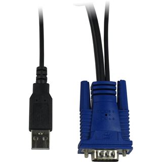 Inter-Tech KS-3104 4-fach VGA-KVM-Switch