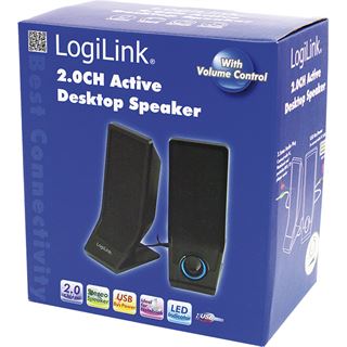 Logilink SP0027 Aktivlautsprecher 2.0 schwarz