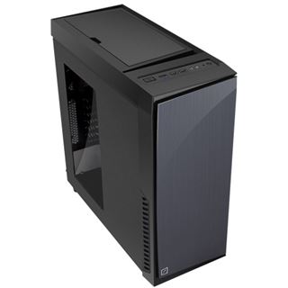 Zalman R1 mit Sichtfenster Midi Tower ohne Netzteil schwarz