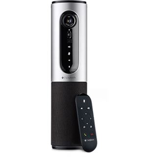 Logitech ConferenceCam Connect silber Webcam Bluetooth / NFC / USB