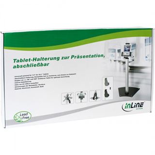 InLine Tablet-Halterung zur Pr&auml;sentation, abschlie&szlig;bar,