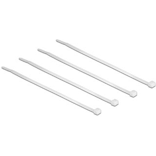 Delock Kabelbinder 2,5mm x100mm transparent 100 Stück