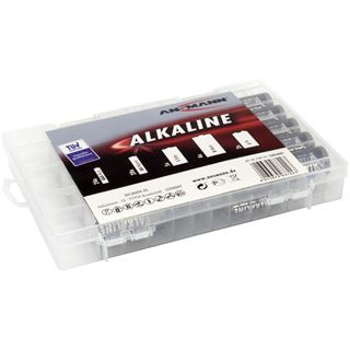 ANSMANN Red-Line Batterie Box LR03/LR6/LR14/LR20/6LR61 Alkaline