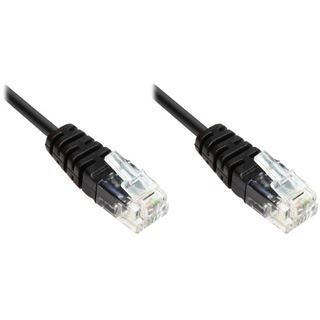 0.60m Good Connections ISDN Anschlusskabel 4-adrig RJ11 Stecker auf