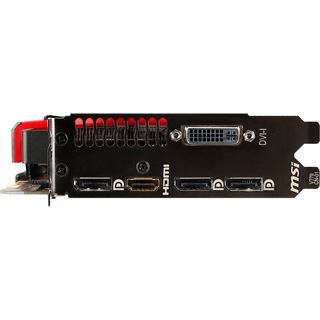 4096MB MSI GeForce GTX 980 Gaming 4G Aktiv PCIe 3.0 x16 (Retail)