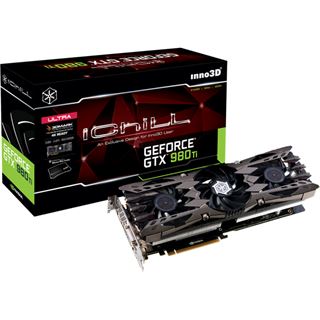 6GB Inno3D GeForce GTX 980 Ti HerculeZ iChill X3 Ultra Aktiv PCIe 3.0