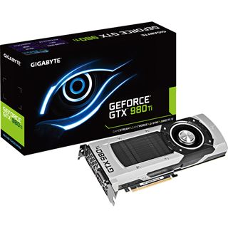 6GB Gigabyte GeForce GTX 980 Ti Aktiv PCIe 3.0 x16 (Retail)