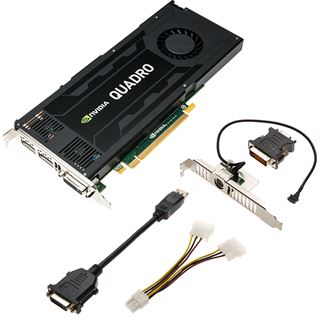 4GB PNY Quadro K4200 Aktiv PCIe 2.0 x16 (Retail)