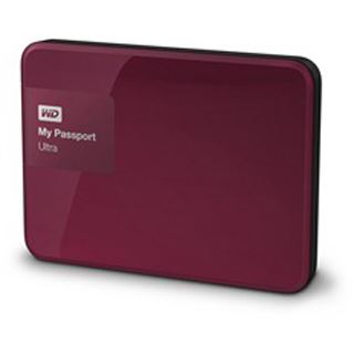 WD My Passport Ultra WDBBKD0020BBY-EESN 2.5" (6.4cm) USB 3.0 rot