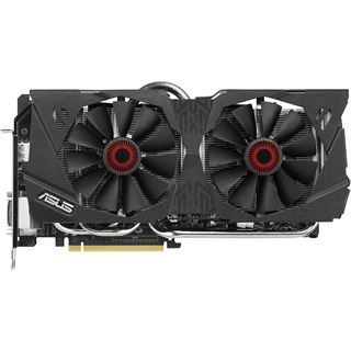 4GB Asus GeForce GTX 980 Strix DirectCU II Aktiv PCIe 3.0 x16 (Retail)