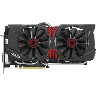 4GB Asus GeForce GTX 980 Strix DirectCU II Aktiv PCIe 3.0 x16 (Retail)