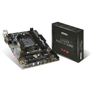 MSI A68HM Grenade AMD A68H So.FM2+ Dual Channel DDR3 mATX Retail
