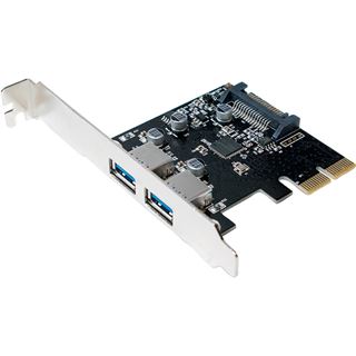 Logilink PCI-Express Card 2x USB 3.1 (Typ A) Buchse