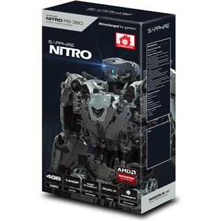 4GB Sapphire Radeon R9 380 Nitro Aktiv PCIe 3.0 x16 (Lite Retail)