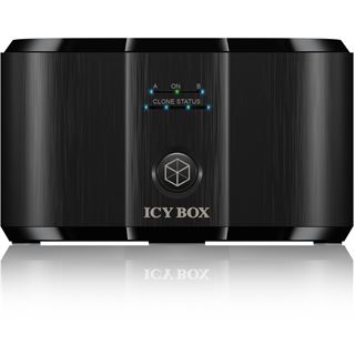 ICY BOX Dockingstation f&uuml;r 2x 2.5" oder 3.5" SATA