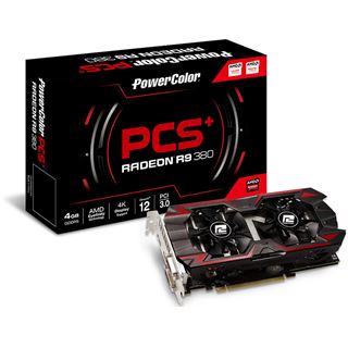 4GB PowerColor Radeon R9 380 PCS+ Aktiv PCIe 3.0 x16 (Retail)