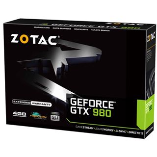 4GB ZOTAC GeForce GTX 980 Triple Silencer Aktiv PCIe 3.0 x16 (Retail)