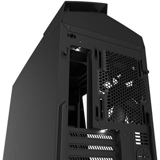 NZXT Noctis 450 mit Sichtfenster Midi Tower ohne Netzteil schwarz/rot