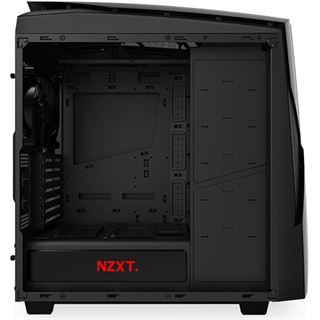 NZXT Noctis 450 mit Sichtfenster Midi Tower ohne Netzteil schwarz/rot