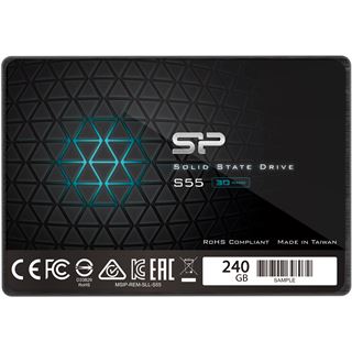 240GB Silicon Power Slim S55 2.5" (6.4cm) SATA 6Gb/s