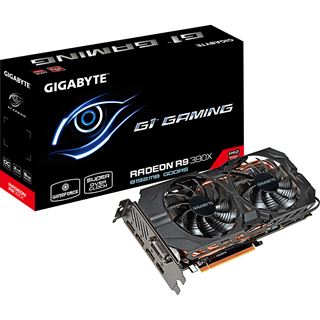 8GB Gigabyte Radeon R9 390X Gaming G1 Aktiv PCIe 3.0 x16 (Retail)