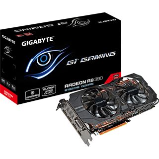 8GB Gigabyte Radeon R9 390 G1 Gaming Aktiv PCIe 3.0 x16 (Retail)