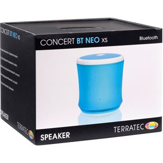 TerraTec Concert BT Neo xs 1.0 System 2,2W RMS blau