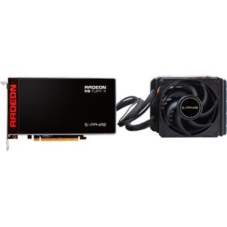 4GB Sapphire Radeon R9 FURY X Hybrid PCIe 3.0 x16 (Full Retail)