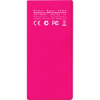 Arctic Powerbank 4000mAh 1xUSB pink