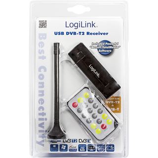 LogiLink DVB-T2 USB 2.0 Receiver für digital TV