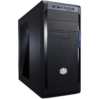 Cooler Master N300 mit Sichtfenster Midi Tower ohne Netzteil schwarz