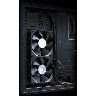 Cooler Master N300 mit Sichtfenster Midi Tower ohne Netzteil schwarz