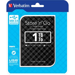 1TB Verbatim Store n Go Portable 53194 2.5" (6.4cm) USB 3.0