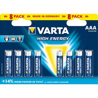 Varta Batterie Alkaline, Micro, AAA, LR03, 1.5V