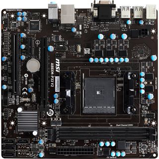 MSI A88XM-P33 V2 AMD A88X So.FM2+ Dual Channel DDR3 mATX Retail