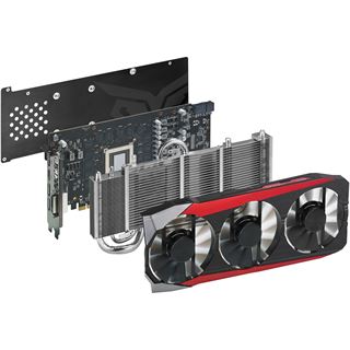 8GB Asus Radeon R9 390 Strix Gaming Direct CU III OC Aktiv PCIe 3.0