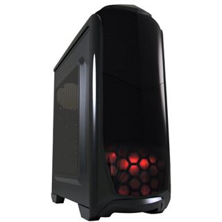 LC-Power 976B Dark Trooper mit Sichtfenster Midi Tower ohne Netzteil
