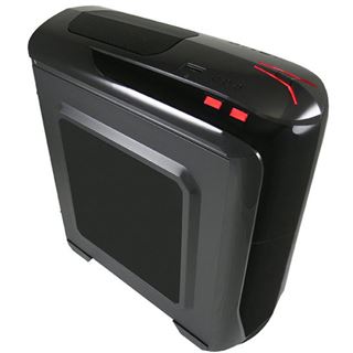 LC-Power 976B Dark Trooper mit Sichtfenster Midi Tower ohne Netzteil