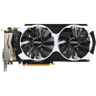 4GB MSI GeForce GTX 960 4GD5T OC Aktiv PCIe 3.0 x16