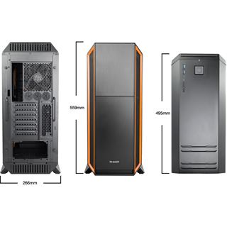 be quiet! Silent Base 800 gedämmt mit Sichtfenster Midi Tower