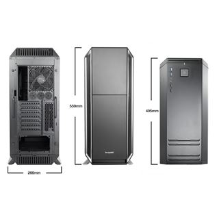 be quiet! Silent Base 800 gedämmt mit Sichtfenster Midi Tower