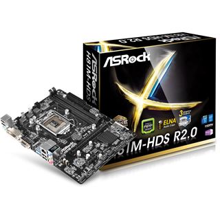 ASRock H81M-HDS R2.0 Intel H81 So.1150 Dual Channel DDR3 mATX Retail