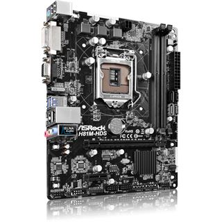 ASRock H81M-HDS R2.0 Intel H81 So.1150 Dual Channel DDR3 mATX Retail