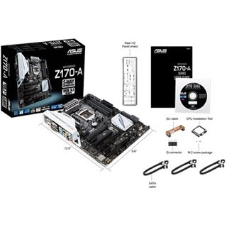 Asus Z170-A Intel Z170 So.1151 Dual Channel DDR4 ATX Retail
