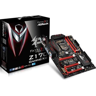 ASRock Fatal1ty Z170 Gaming K6 Intel Z170 So.1151 Dual Channel DDR4