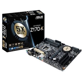 Asus Z170-K Intel Z170 So.1151 Dual Channel DDR4 ATX Retail
