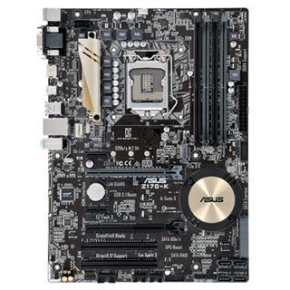 Asus Z170-K Intel Z170 So.1151 Dual Channel DDR4 ATX Retail