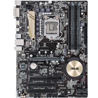 Asus Z170-P Intel Z170 So.1151 Dual Channel DDR4 ATX Retail